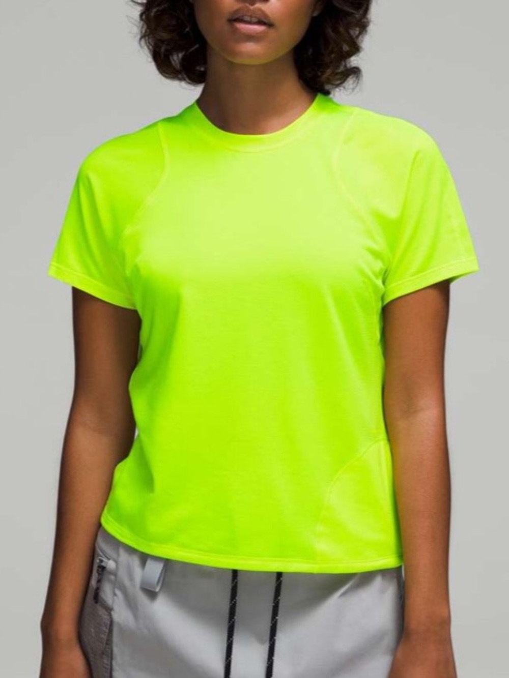 Lululemon Lightweight Cinched Hem Hiking T-Shirt
Highlight Yellow